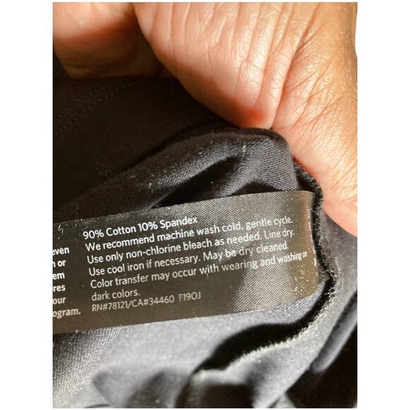 Eileen Fisher Black Hooded Long Sleeve Tunic Pullover - M - Picture 3 of 4